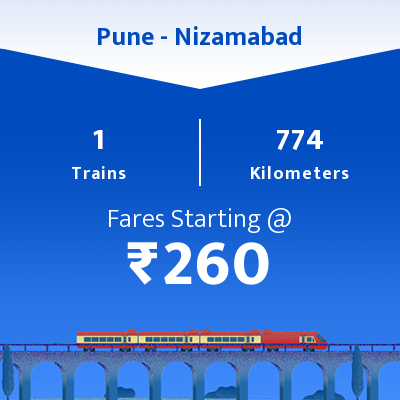 Pune To Nizamabad Trains